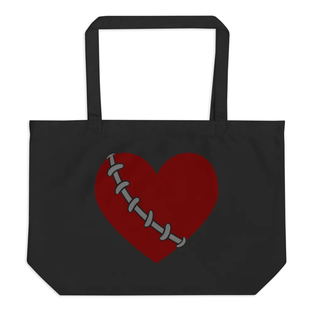 Stitched Heart Tote product image (1)