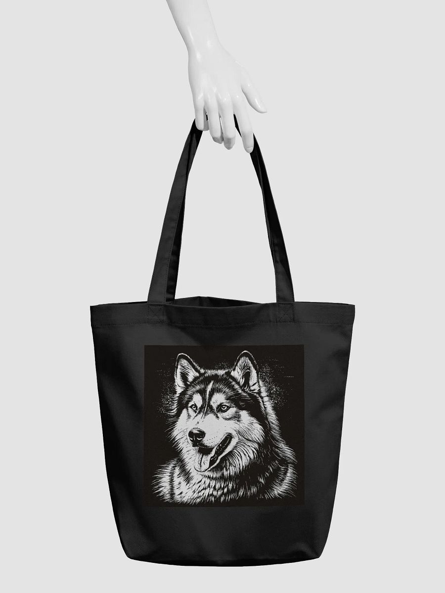 Alaskan Malamute Pencil Sketch Tote Bag product image (3)