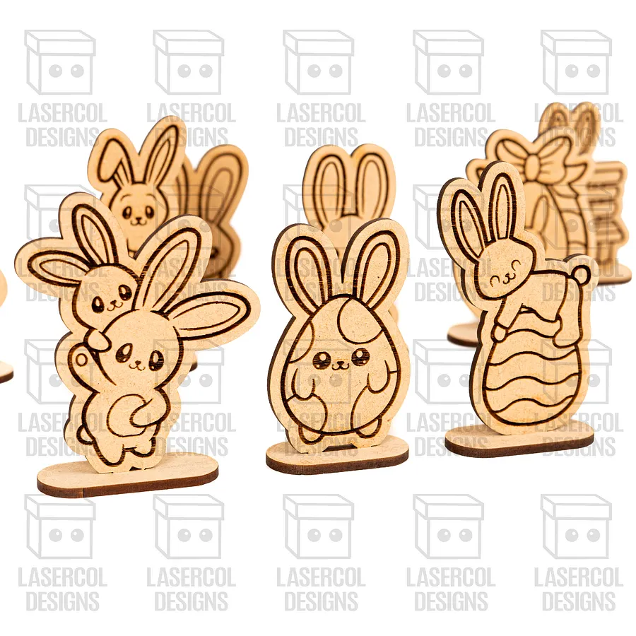 Easter Cutouts With Base Set 4 - Laser Cut Files product image (8)