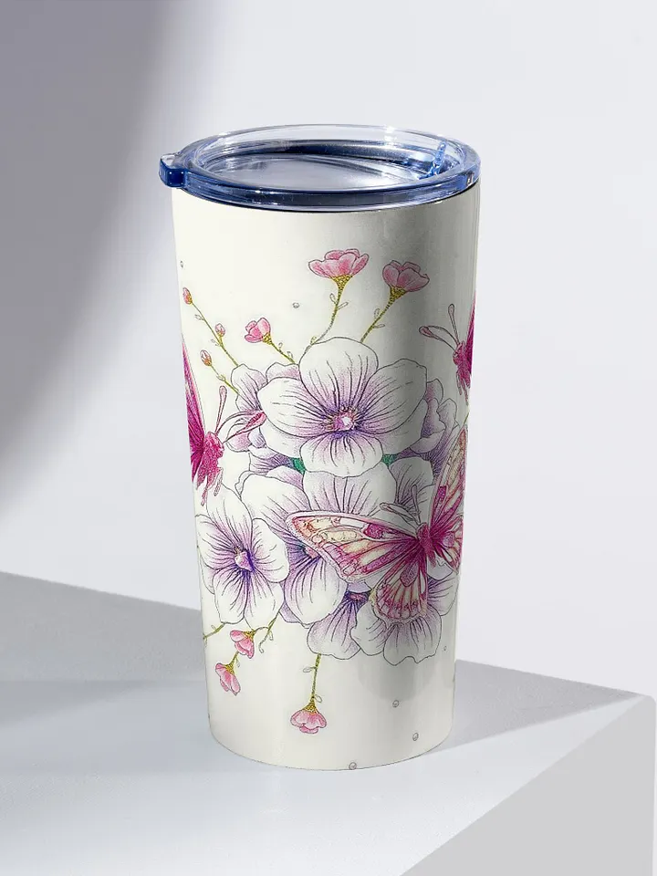 Magenta Butterfly Dreams 20oz Tumbler product image (2)