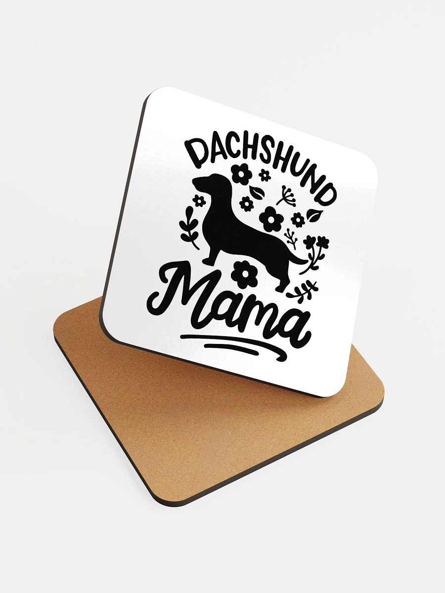 ScarletWolf Dachshund Mama Coaster product image (3)