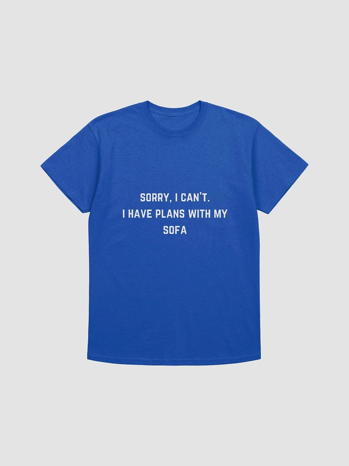 Teacher Quote Tshirt - Sorry, I can’t. I have plans with my sofa product image (46)