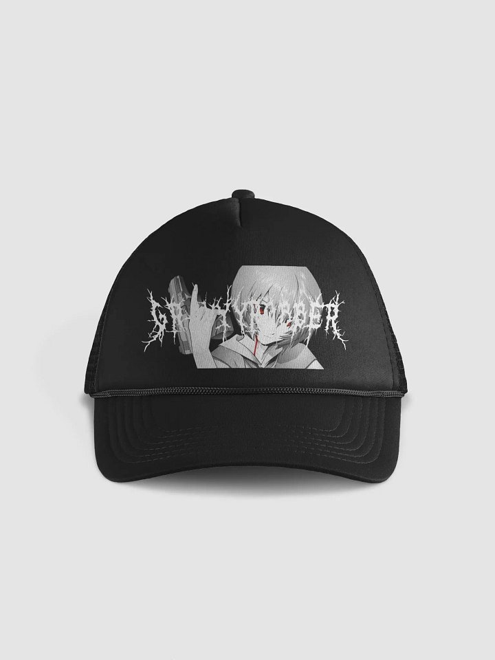 gravyy rei gun trucker hat black product image (1)