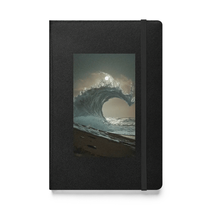 Sunlit Wave Hardcover Journal product image (1)