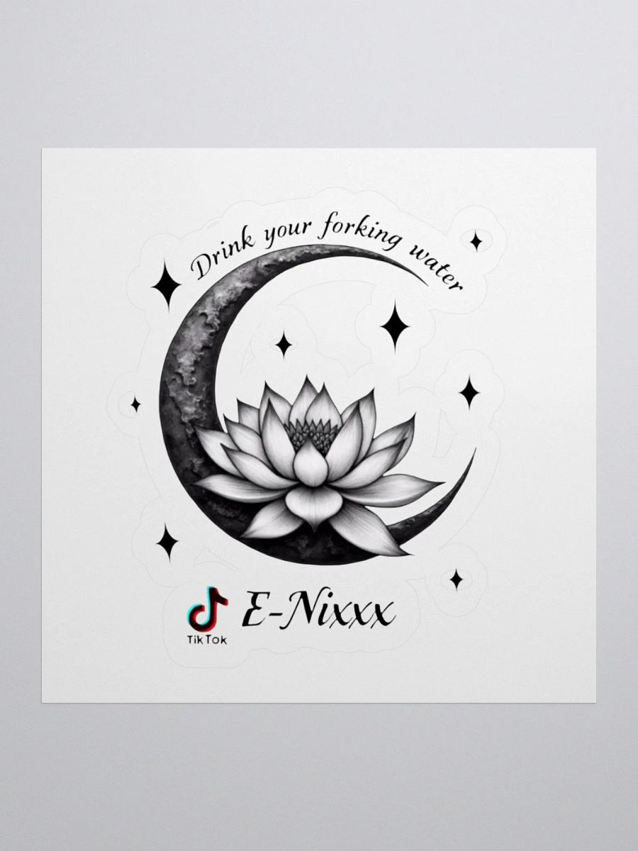 Lunar Lotus Sticker product image (2)