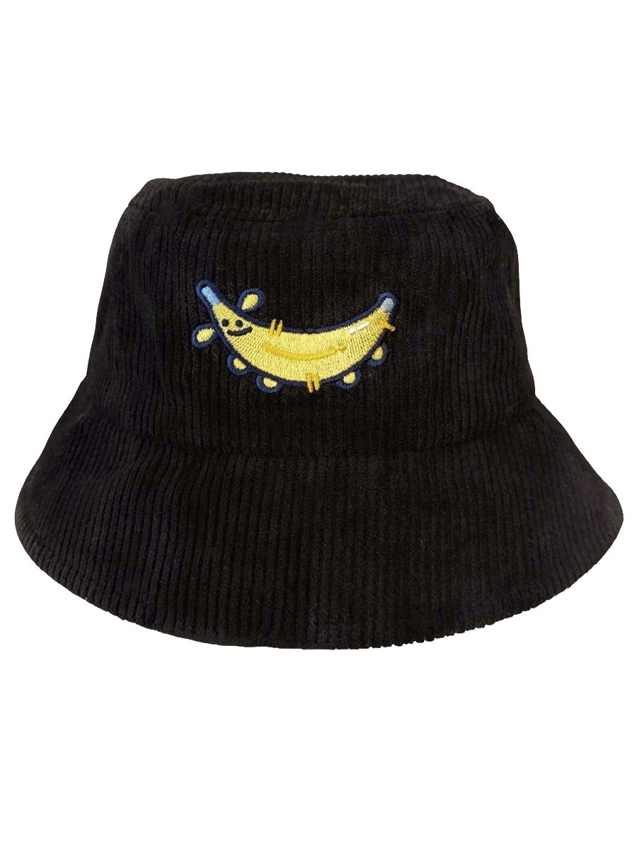 Banana Dog Corduroy Bucket Hat product image (1)