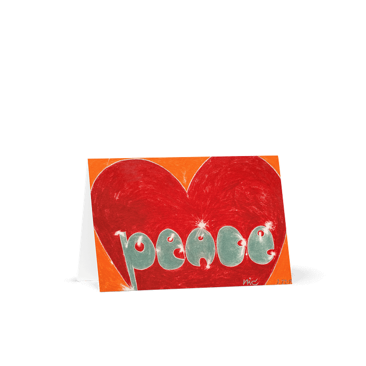Peace Holiday Greeting Card product image (2)