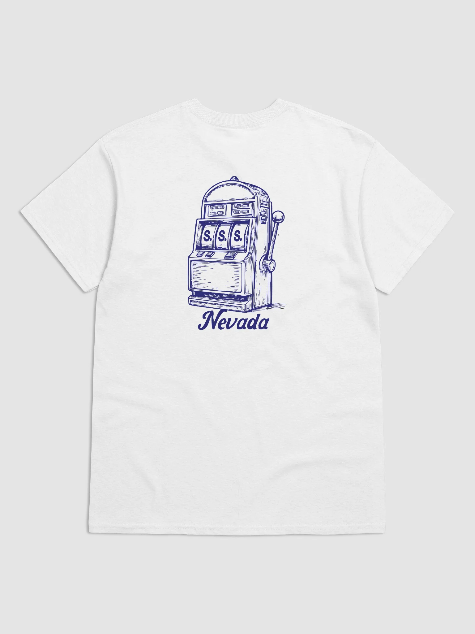 SERHANT. Nevada Slots White T-Shirt product image (2)