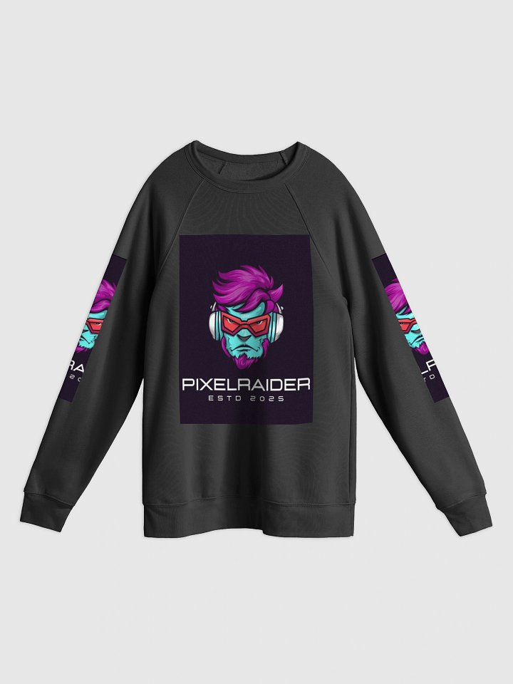 Bella+Canvas Unisex Sponge Fleece Raglan Sweatshirt product image (2)