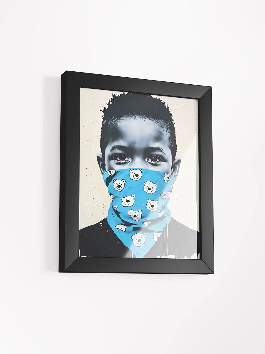 Bear Bandana Vibes Framed Poster product image (3)