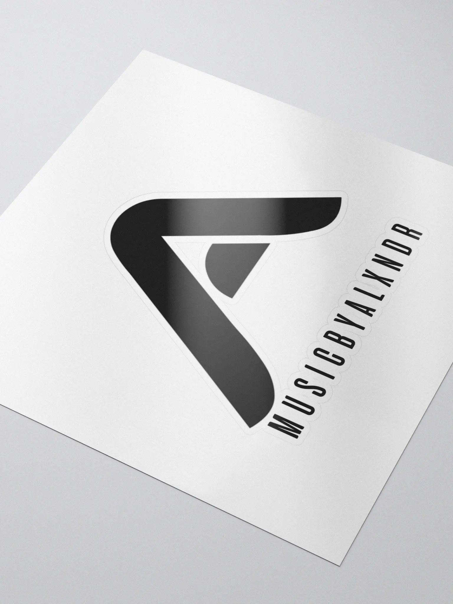 MusicByALXNDR Original Logo Sticker product image (3)