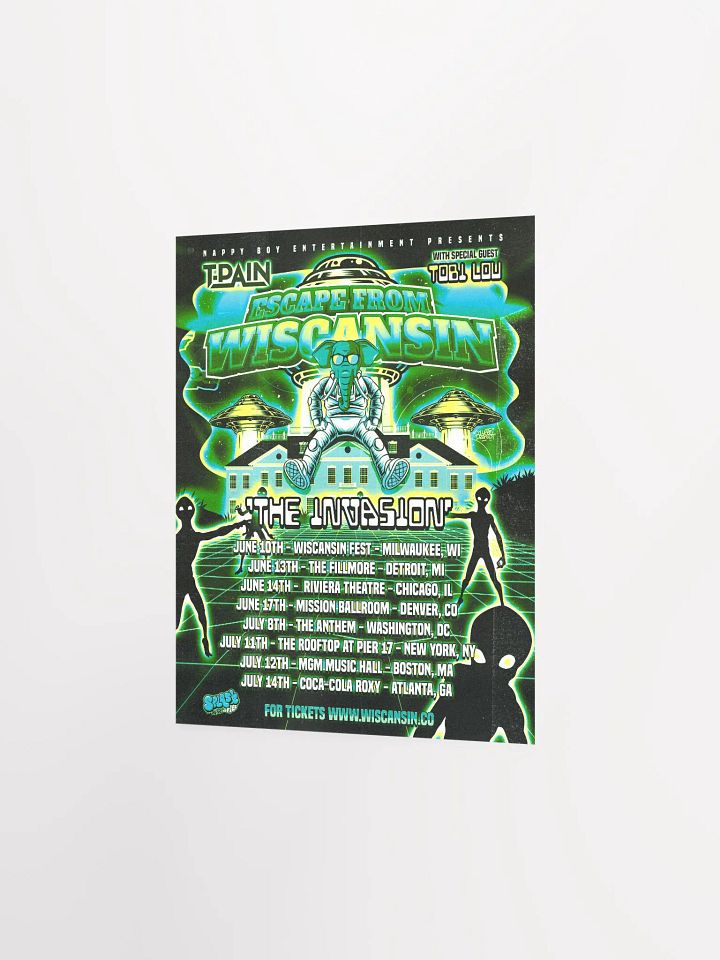 The Invasion Tour Poster product image (2)