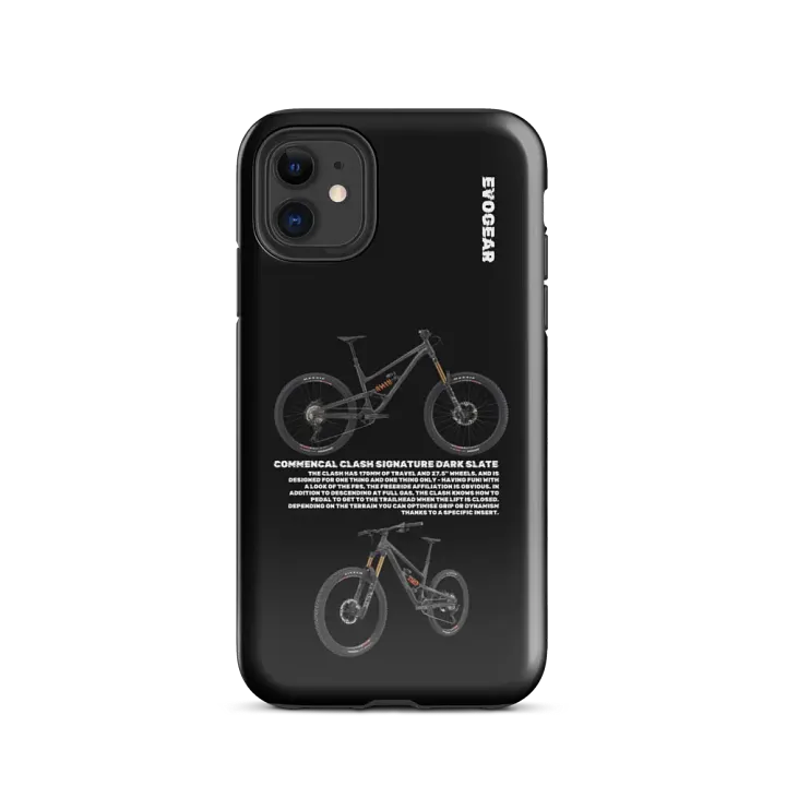 Black Clash Signature Dark Slate iPhone Case product image (47)