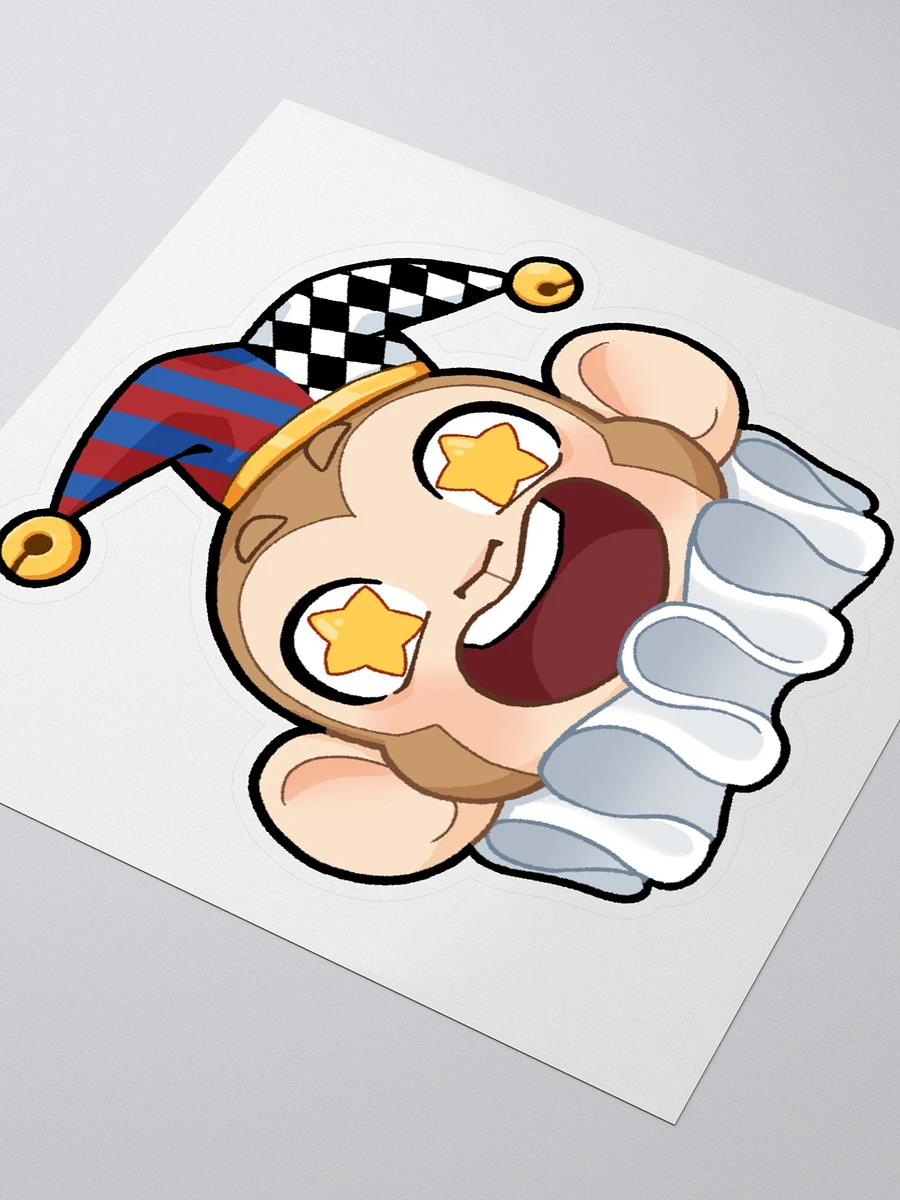 Excited Bozo Sticker product image (3)