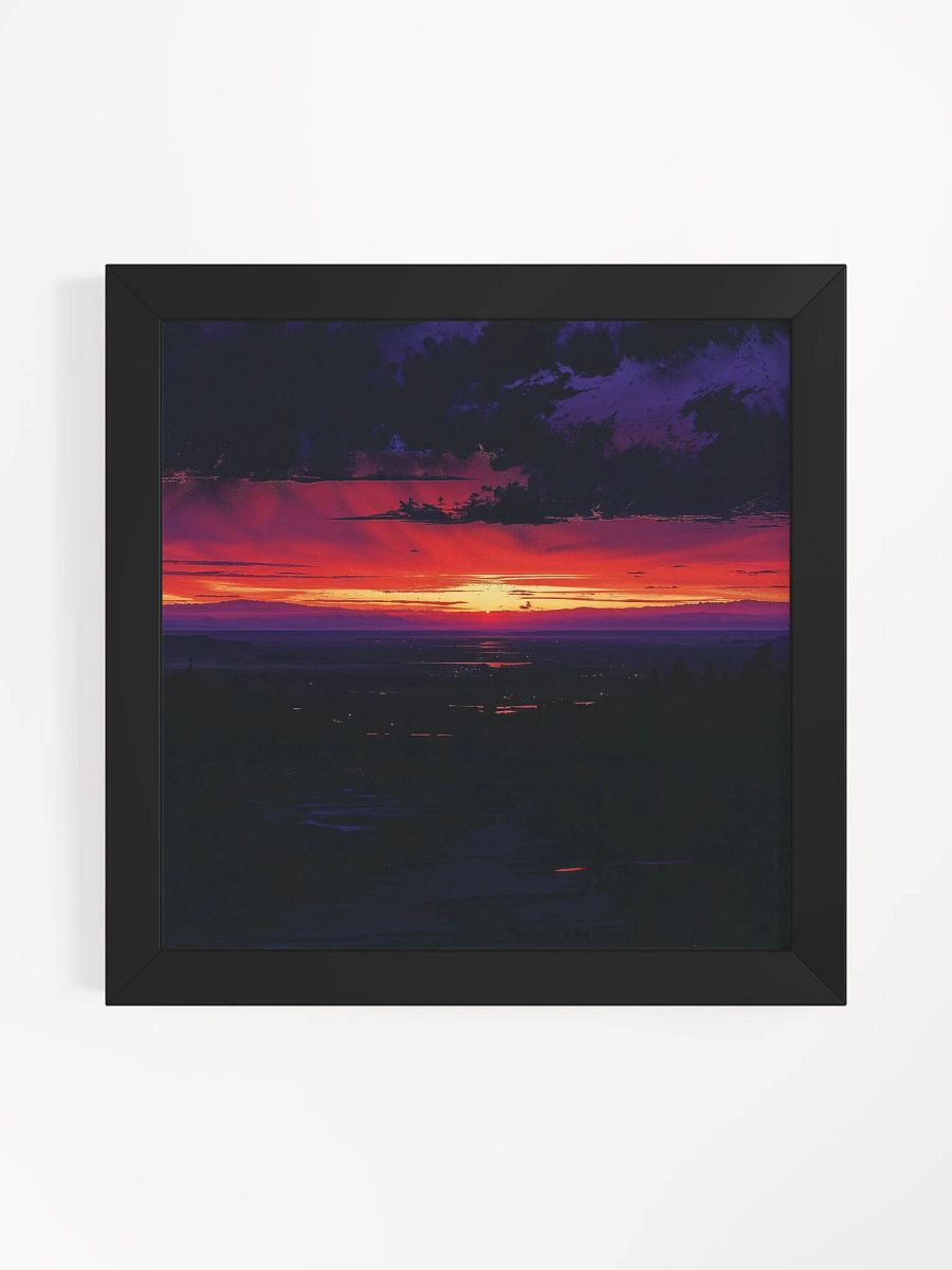 Nocturne Ember Framed Print product image (1)
