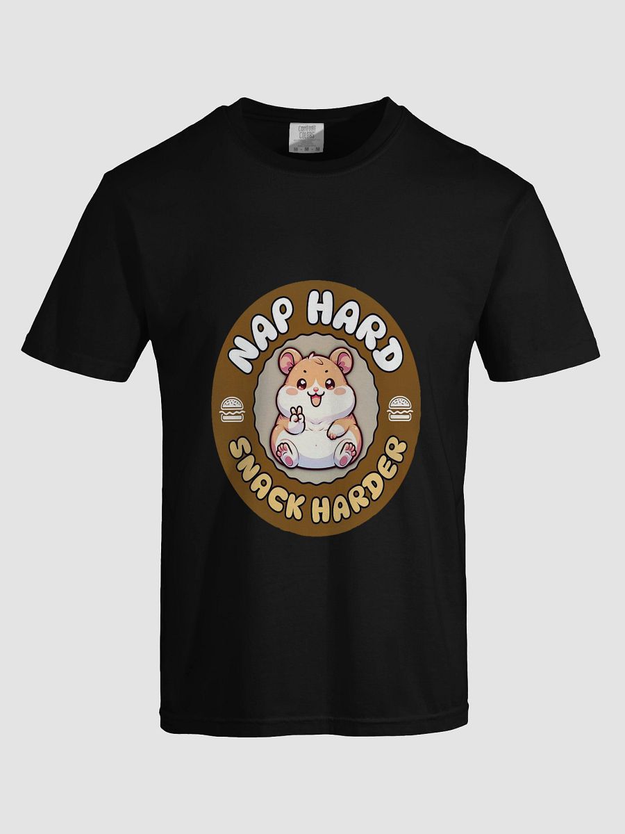 Nap Hard Snack Harder Hamster T-Shirt product image (5)