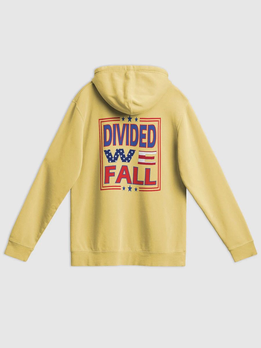 Divided We Fall - USA - Independent Trading Co. Pigment Dyed Hoodie (BACK) product image (1)