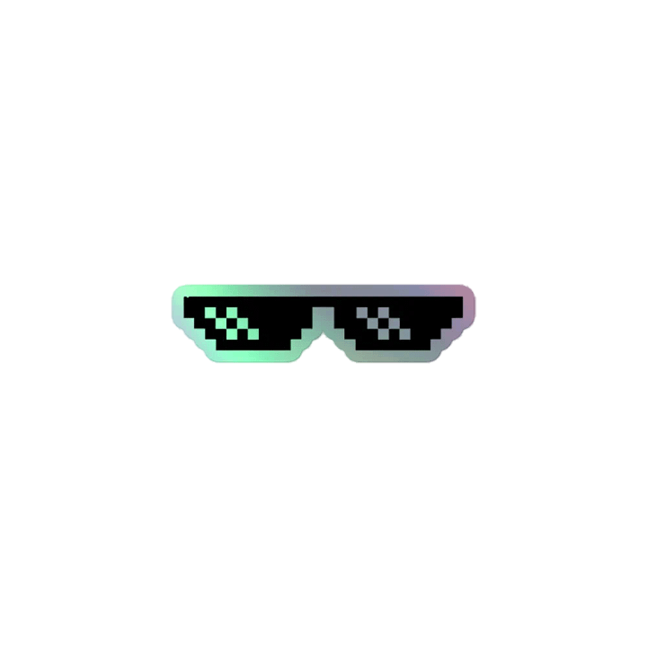 STICKER DE LAS GAFAS THUG LIFE product image (1)