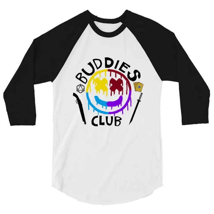 Buddies Club Raglan (Light Mode) product image (2)