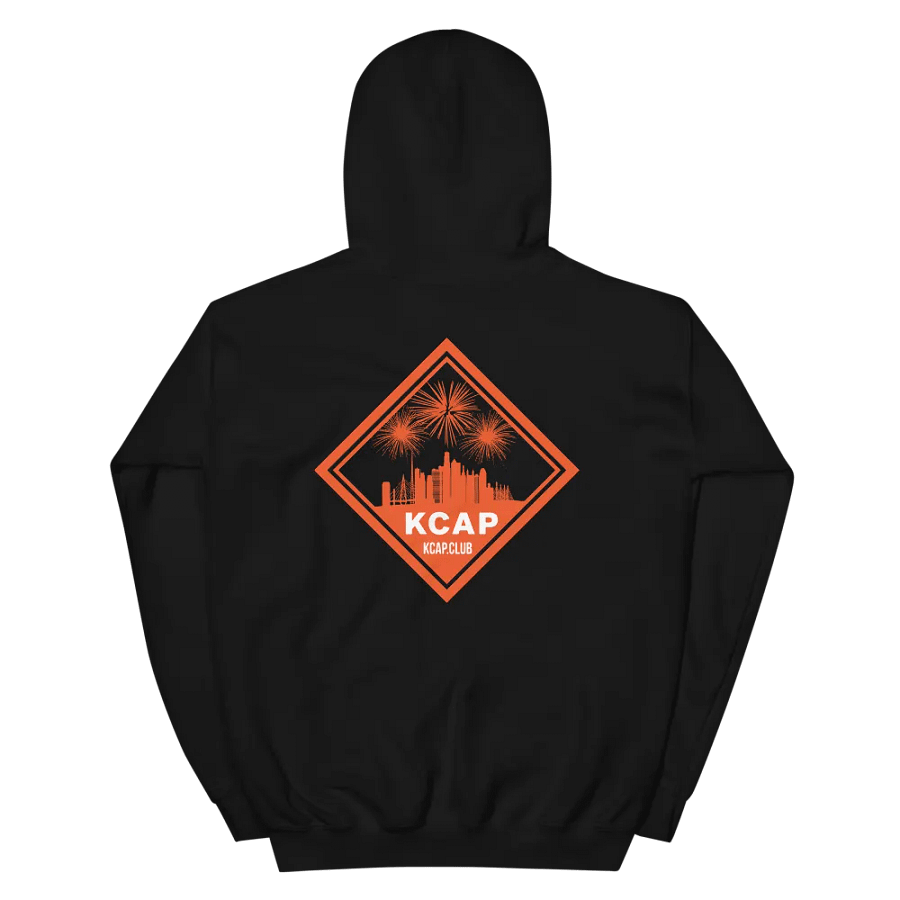 Unisex - Gildan - Hoodie - Orange Logo product image (4)