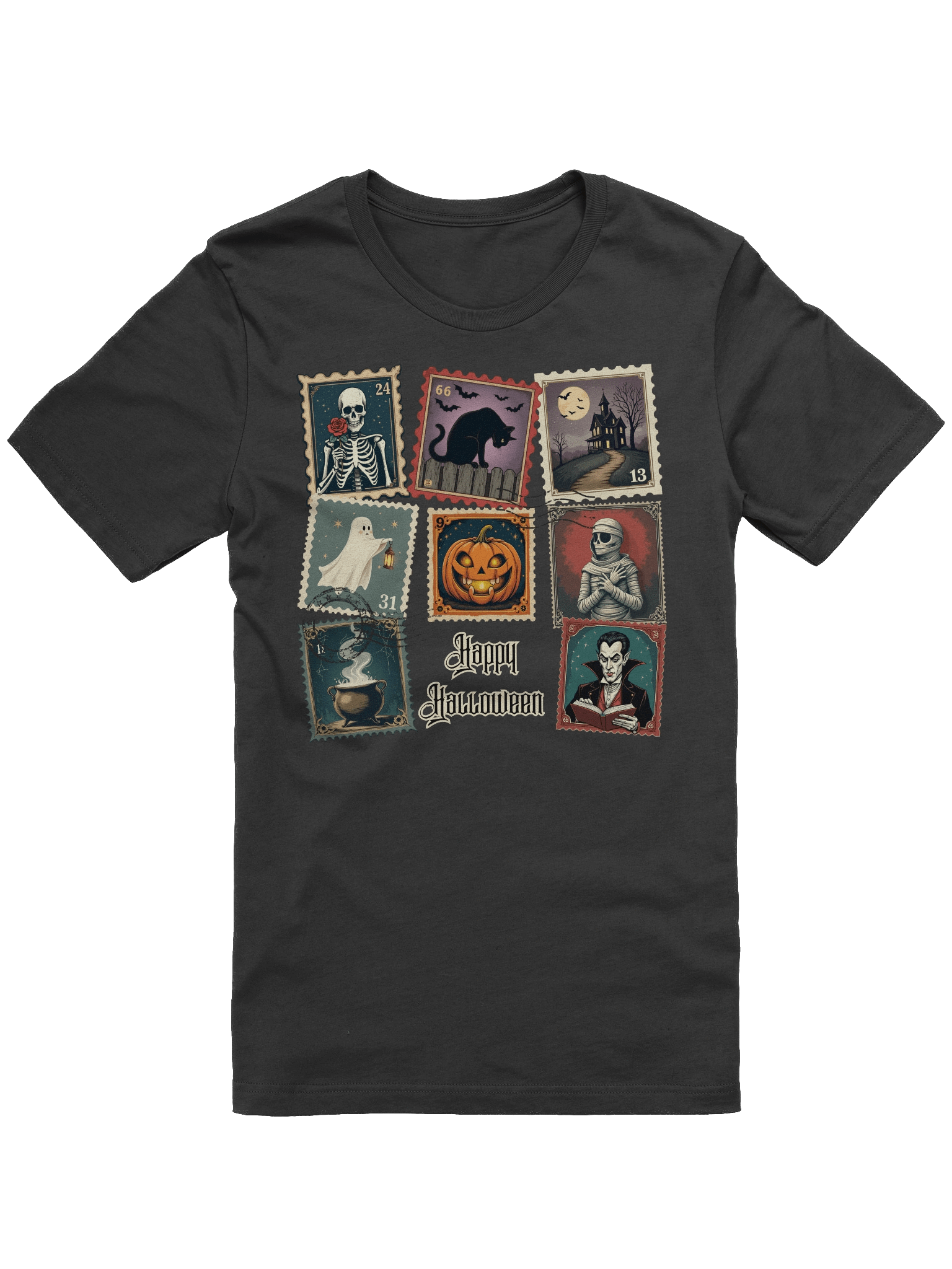 Haunting Postmarks: Vintage Halloween Stamps product image (2)