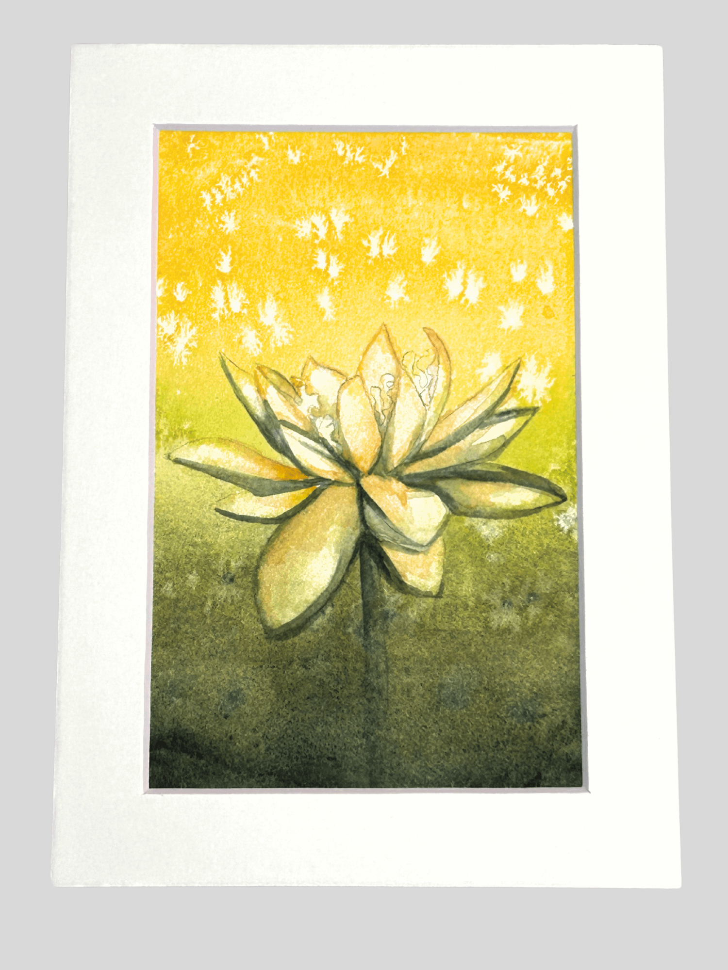 Watercolor Lotus Flower product image (1)