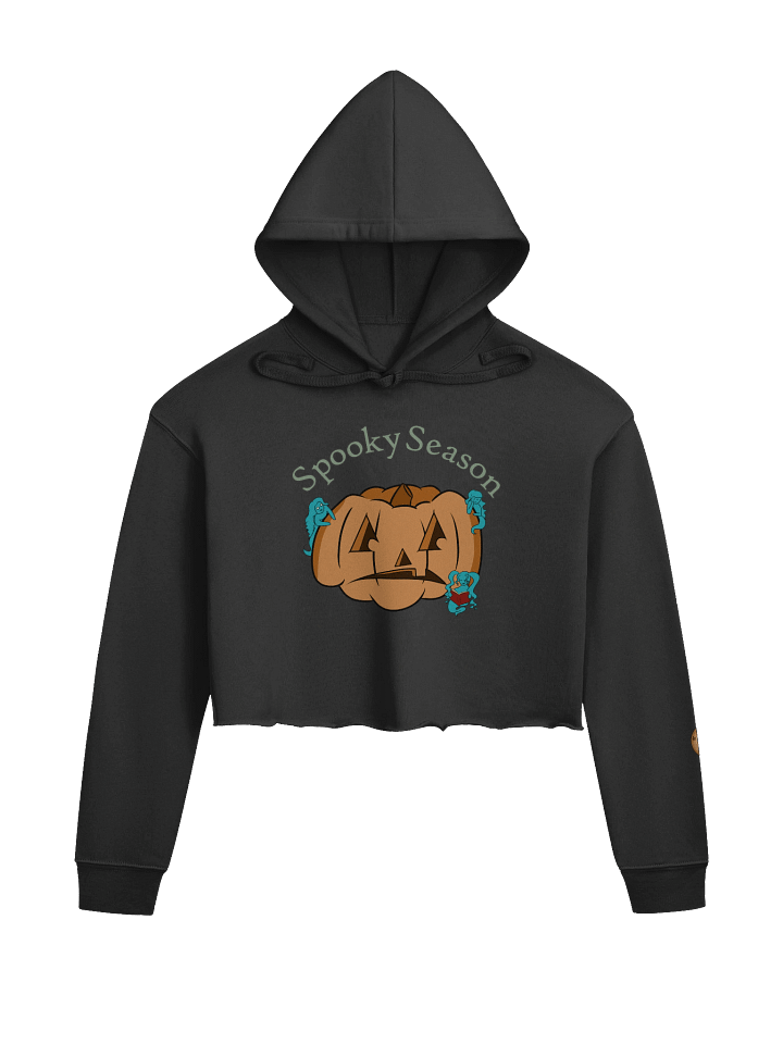 Spooky Season Cropped Sweater (Pumpkin) product image (2)