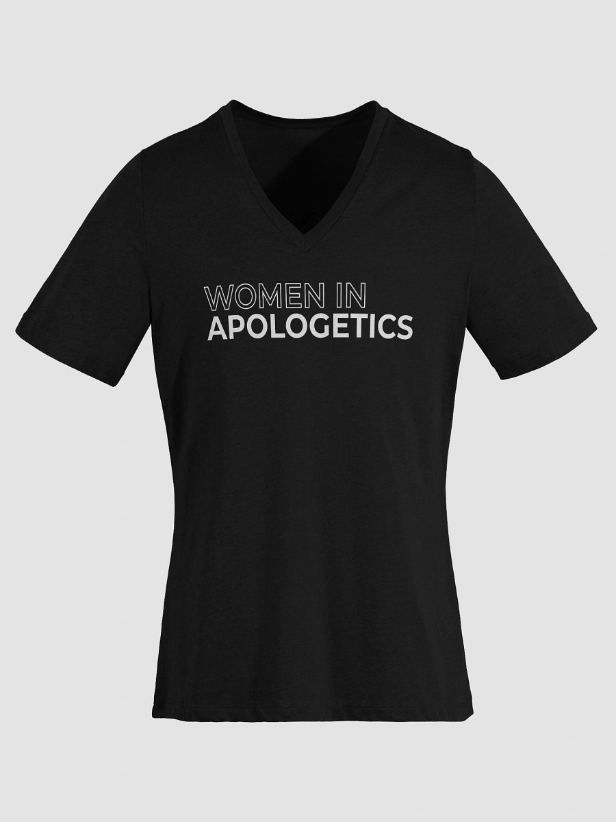 Women in Apologetics Super Soft Relaxed-fit Women's V-Neck T-Shirt product image (13)