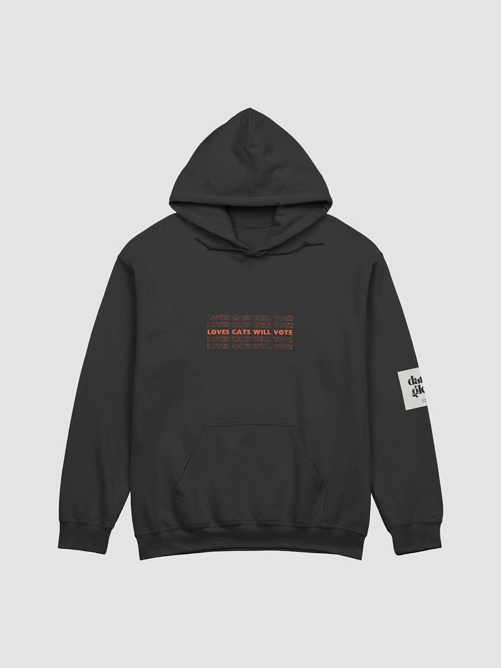 Loves Cats Will Vote Hoodie product image (1)