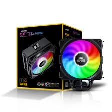 Ant Esports ICE- C612 Digital CPU Cooler/CPU Fan with LED Temperature Display| Support Intel - LGA1700 / 115X / 1200 AMD - AM5 / AM4 product image (1)