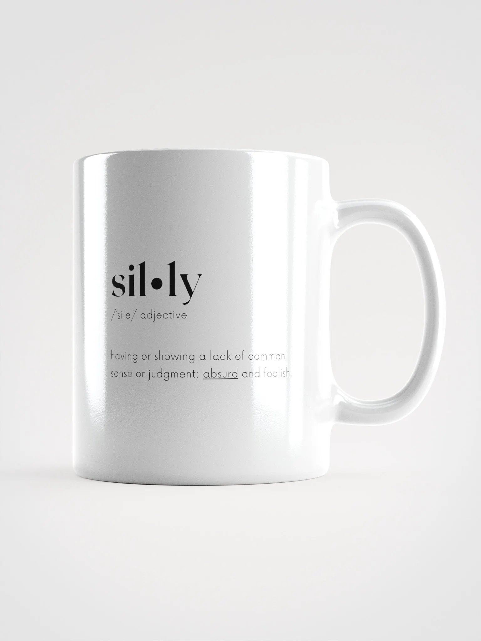Silly Definition Mug product image (1)