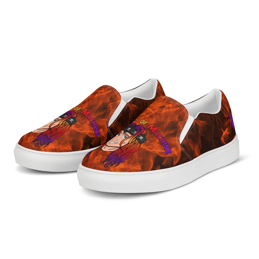 Evil king Women's Slip-On Canvas Shoes product image (3)