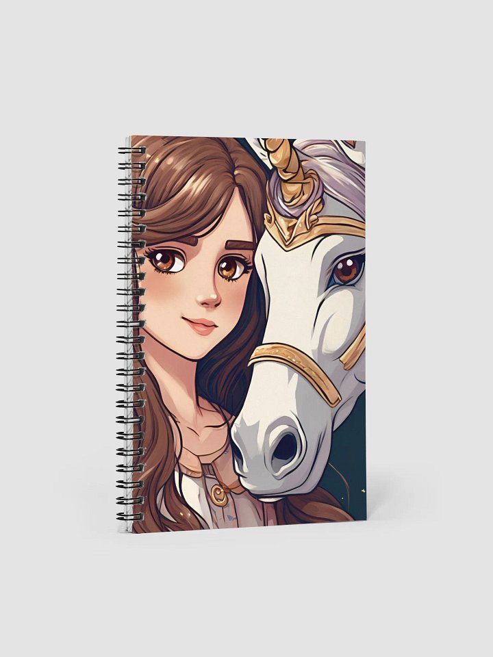 Unicorn Aliens Custom Spiral Notebook product image (1)