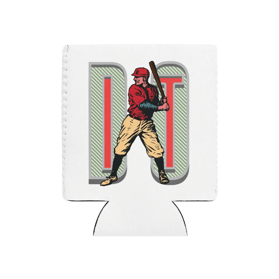 Do It Baseball Vintage Player Can Cooler product image (1)