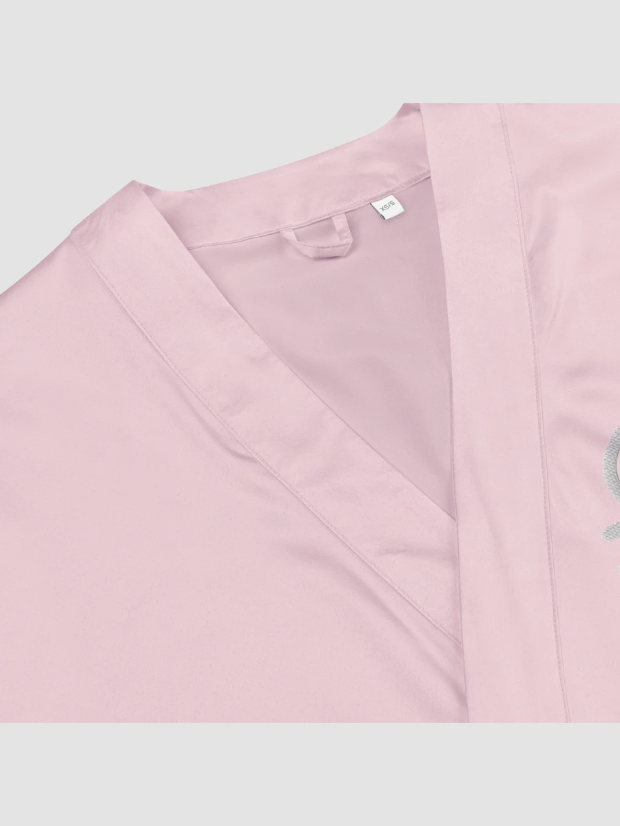 Libra White on Pink Satin Robe product image (5)