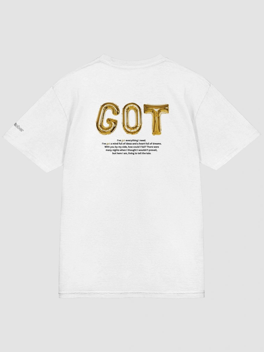 GET/GOT Balloon Tee (white) product image (4)