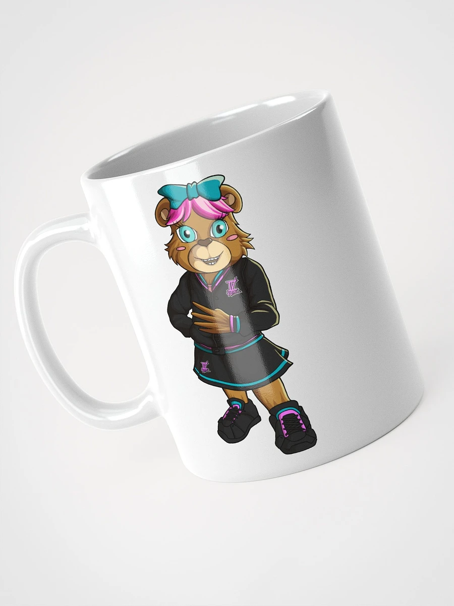 Standing Girl Bear White Coffee Cup product image (7)