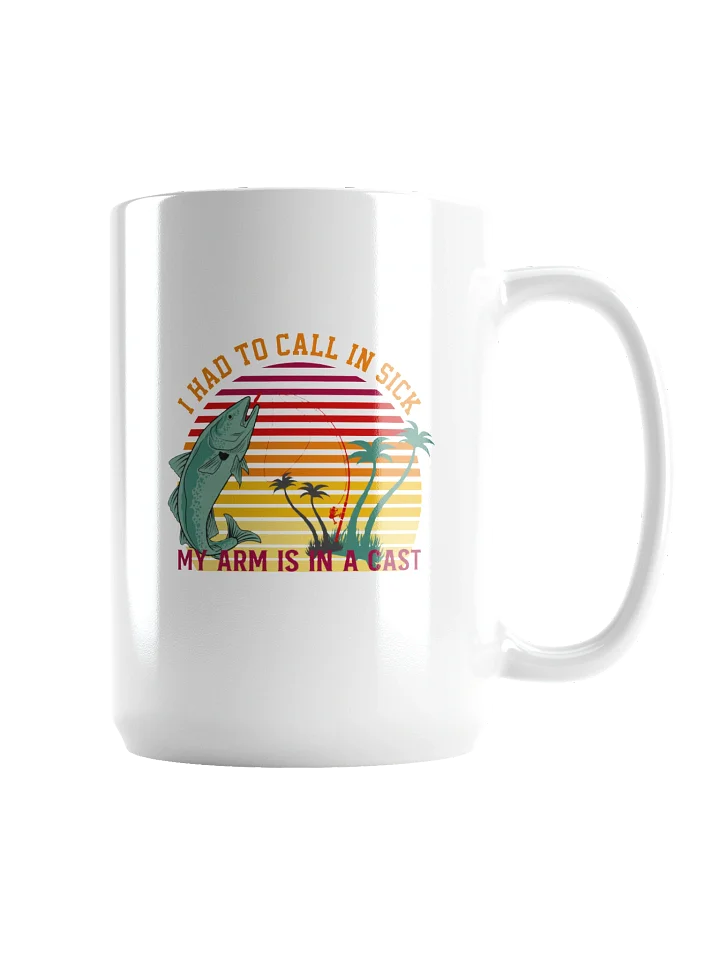 Fish Casting Humor Mug product image (2)