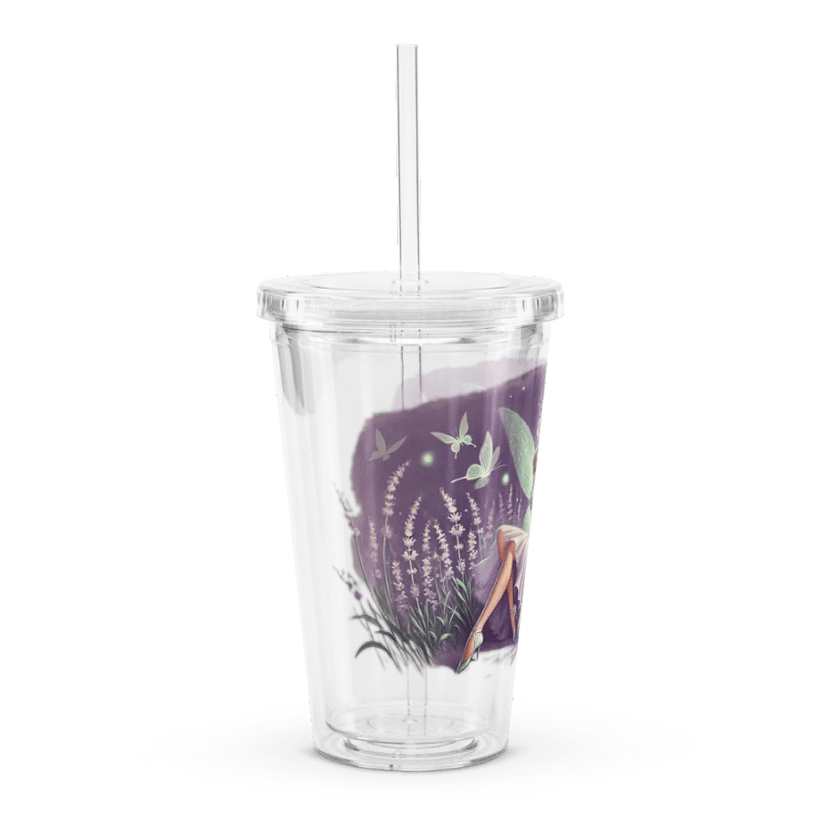 Lavender Fairy Double Wall Tumbler product image (3)