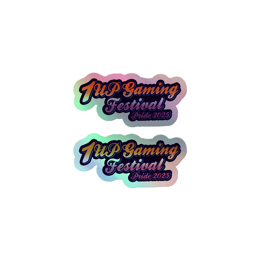 1UP Gaming Festival Lesbian Pride 2025 Stickers product image (1)