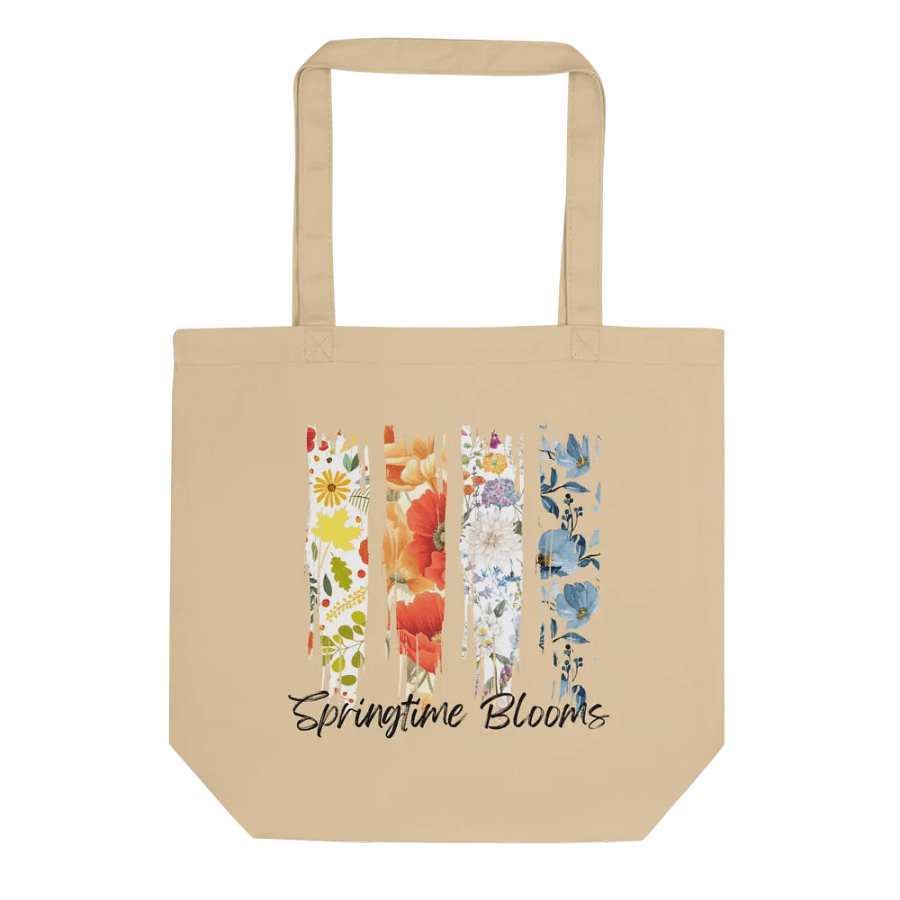 Springtime Blooms Eco-Friendly Tote Bag product image (3)