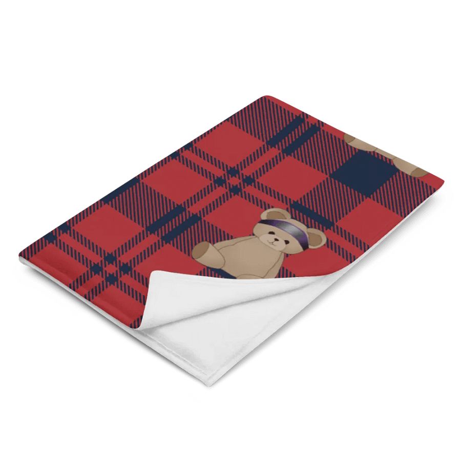 Plaid Bear Blanket product image (2)