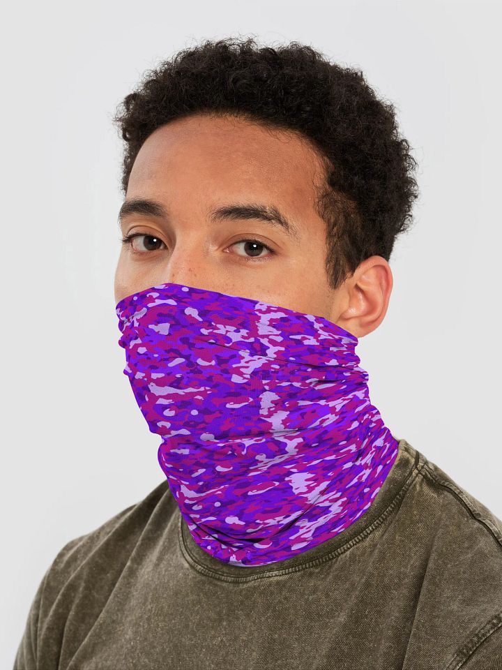 Neck Gaiter (Major Arcana Daguet Flektarn Pattern) product image (2)
