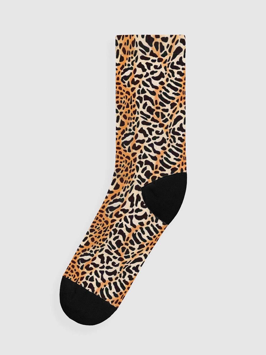 Orange Giraffe Socks product image (1)