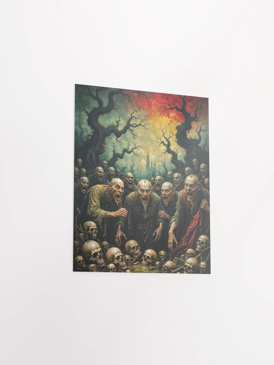 Ghoul Gathering Matte Poster product image (17)