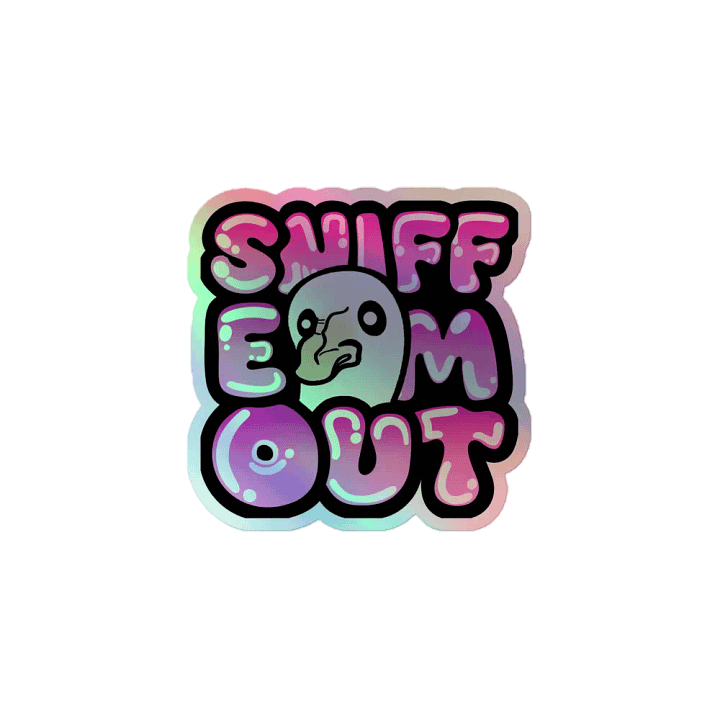 Sniff 'Em Out Holographic Sticker Set product image (1)