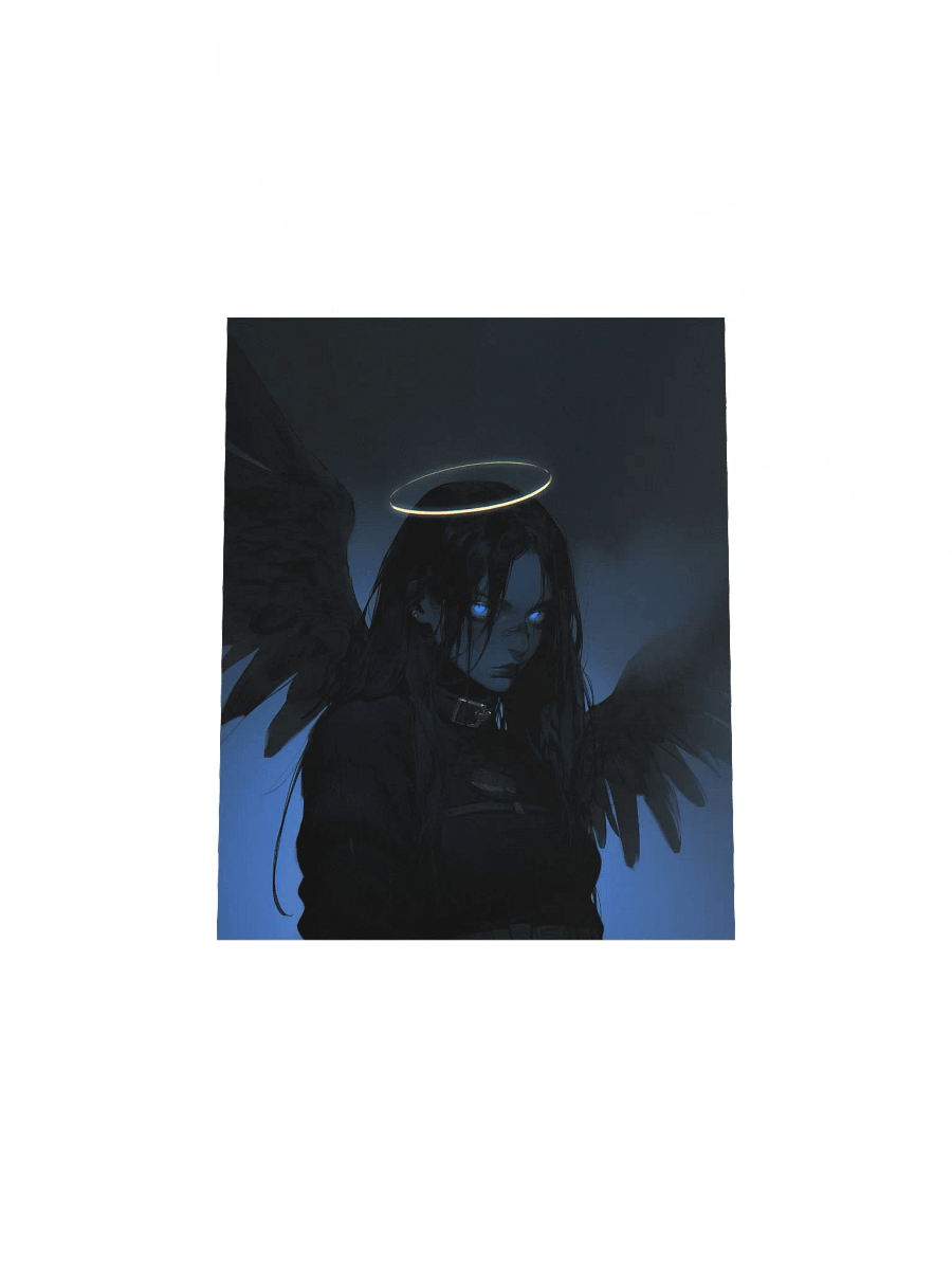 Gothic Angel Halo Poster product image (23)