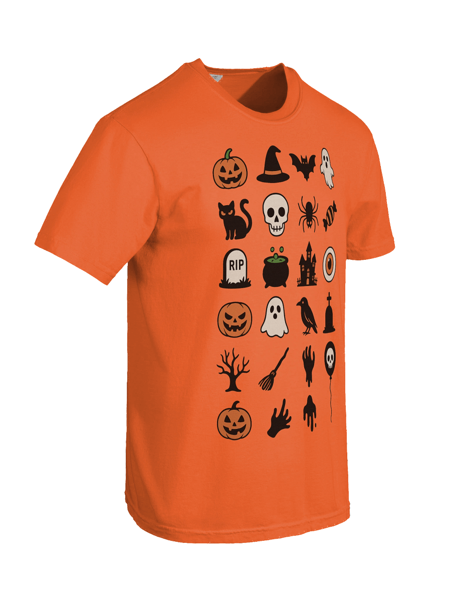 Spooky Halloween Pattern T-Shirt product image (8)