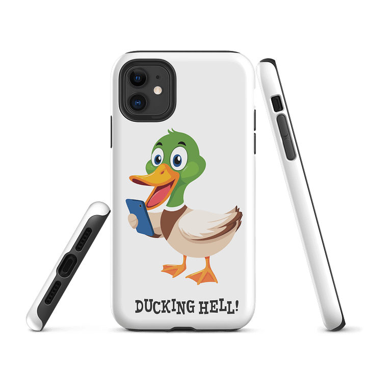 Ducking Hell Phone Case product image (1)
