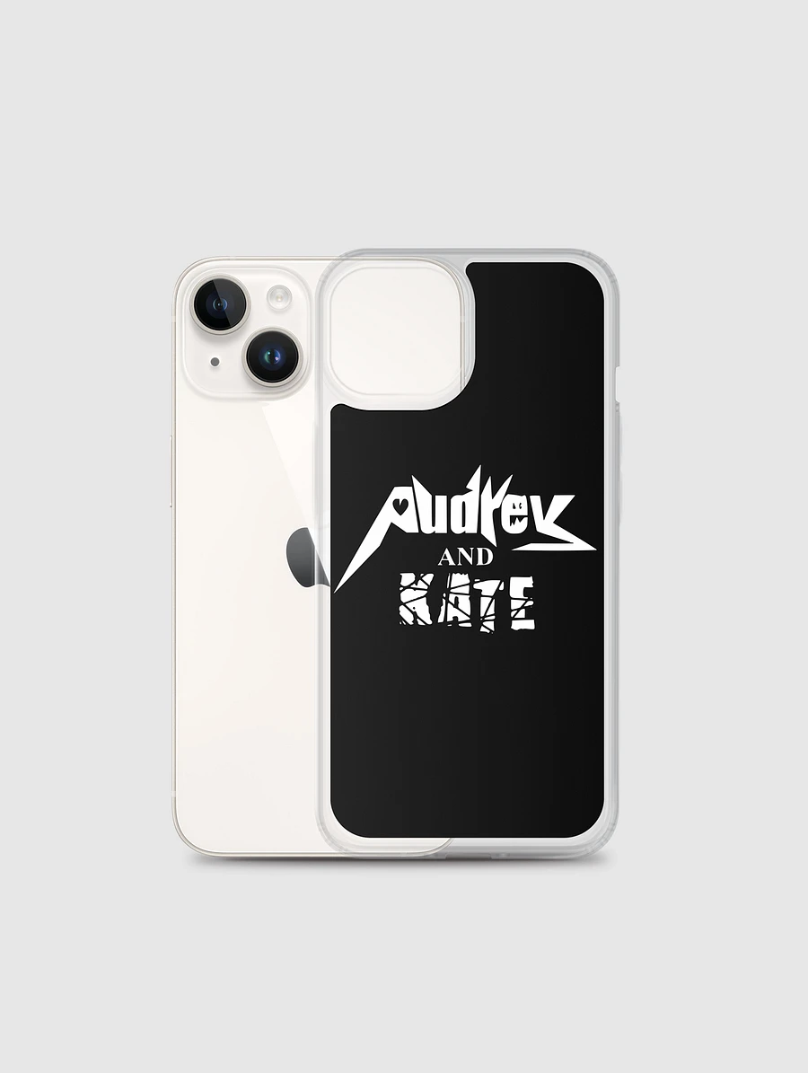 Audrey and Kate Official Square White Logo iPhone Case product image (24)